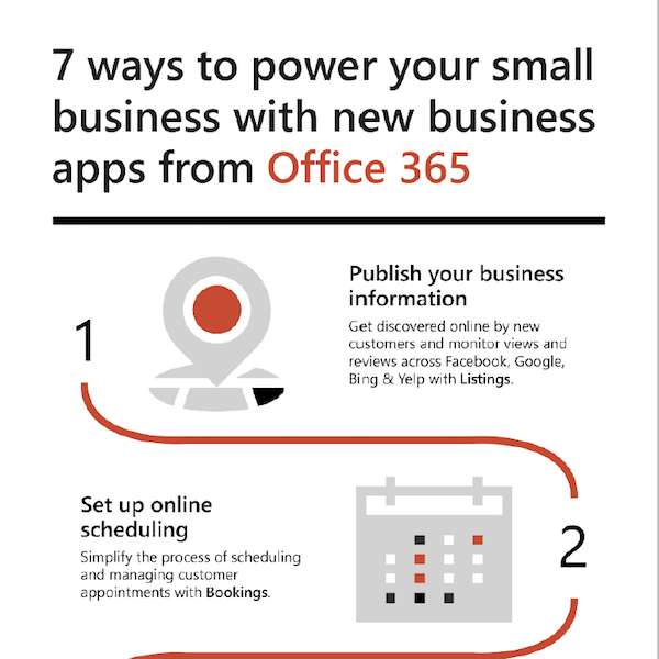 Seven ways to power your small business with new business apps from Office 365