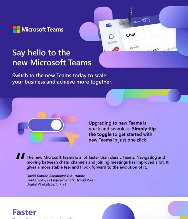 Say hello to the new Microsoft Teams