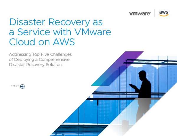 Disaster Recovery as a Service with VMware Cloud on AWS