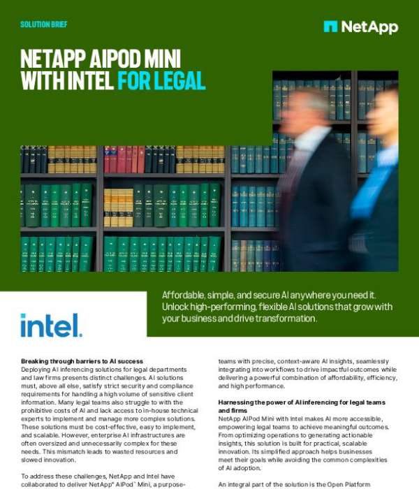 NetApp AIPod Mini with Intel