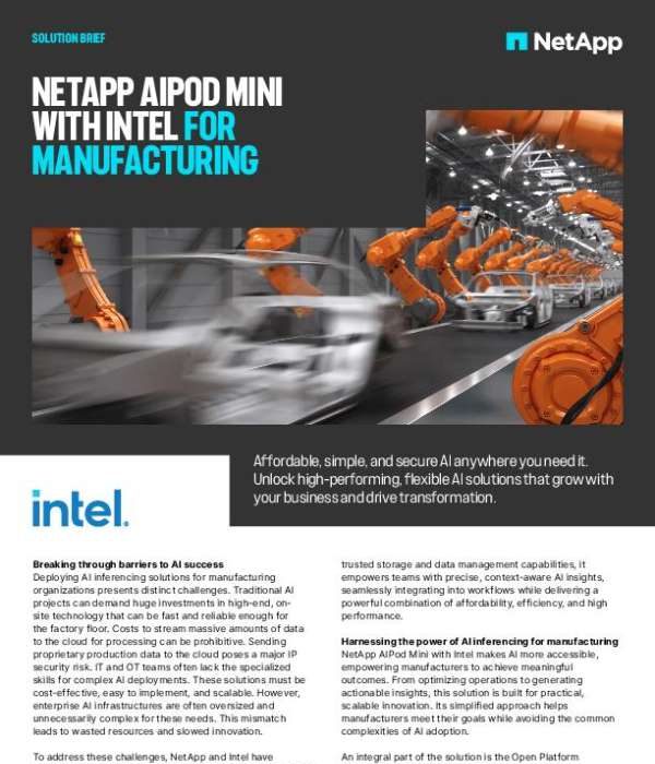 NetApp AIPod Mini with Intel